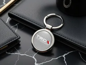 Toyota TRD Portachiavi Logo Metallo Max Forza Premium